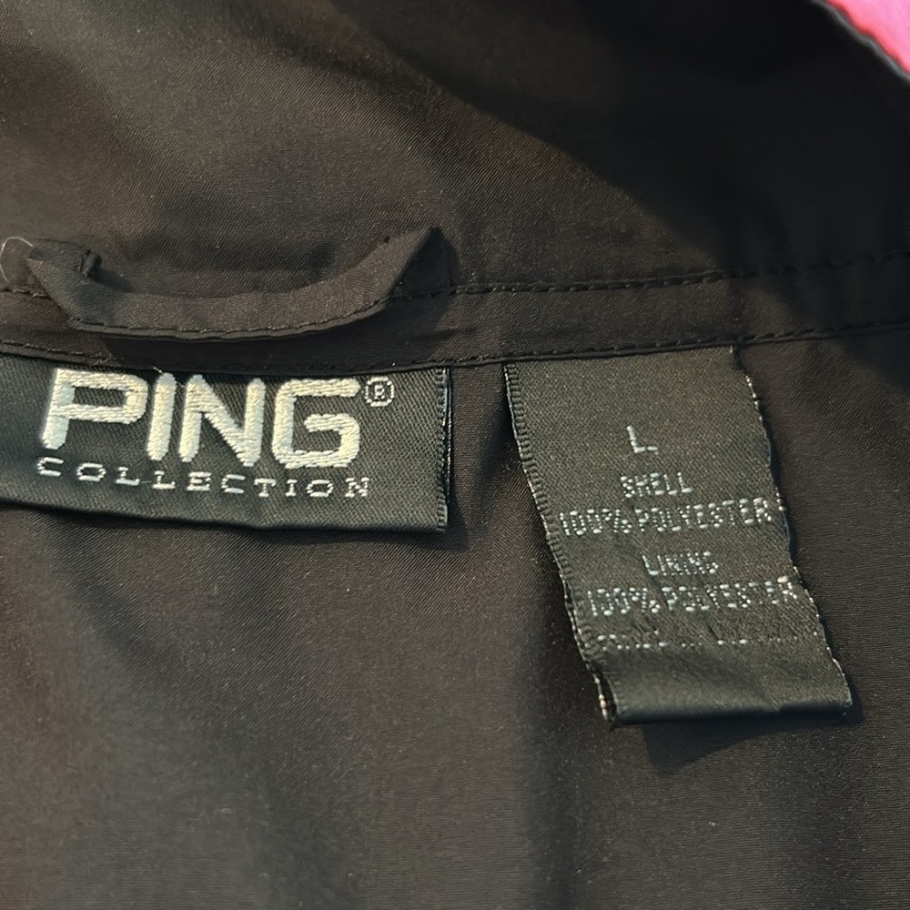 Ping Collection Short Sleeve Pull Over Jacket Win… - image 6